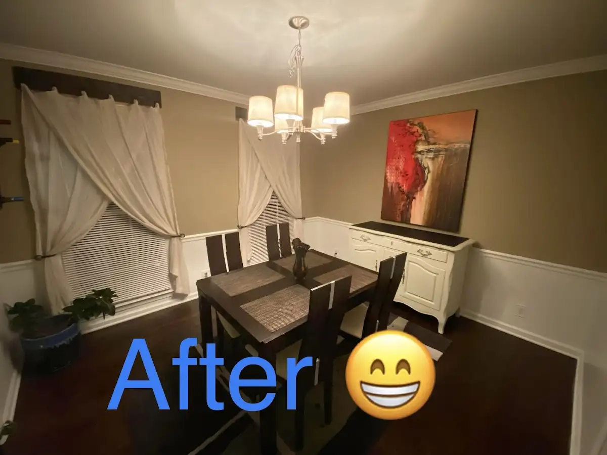 Professional dining room restoration after water damage in Attalla