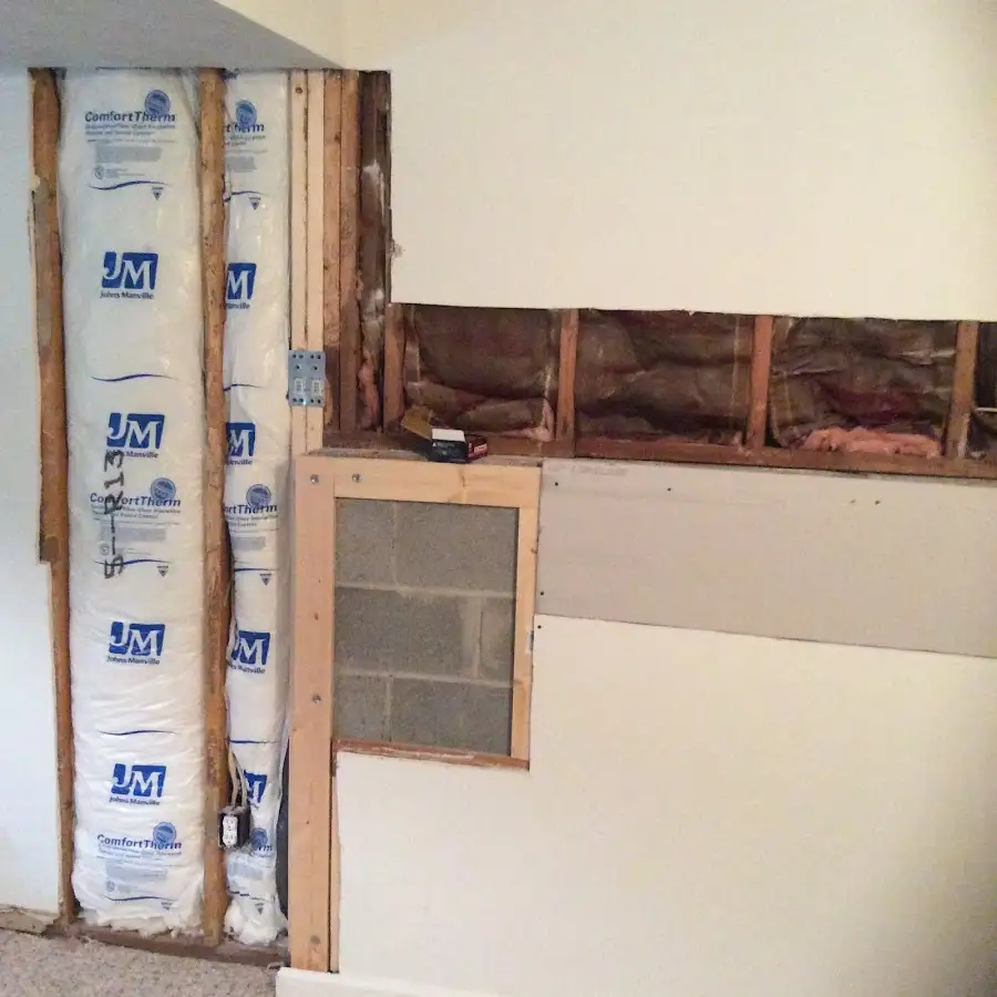 Wall insulation replacement during Odor Removal & Deodorization in Attalla